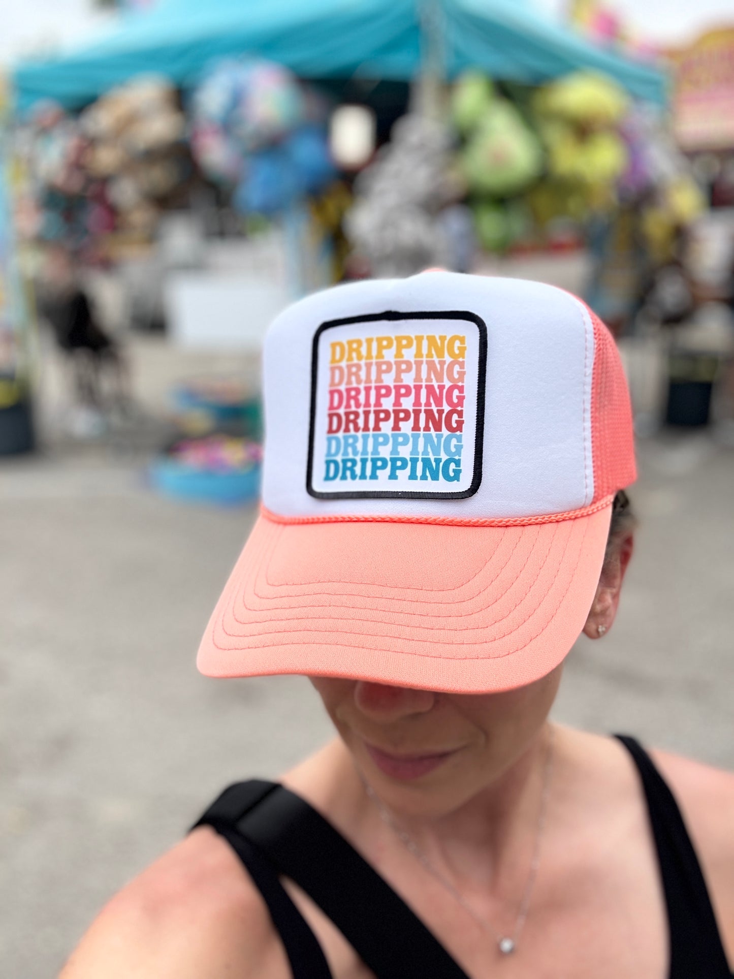 DRIPPING Patch Trucker Hat