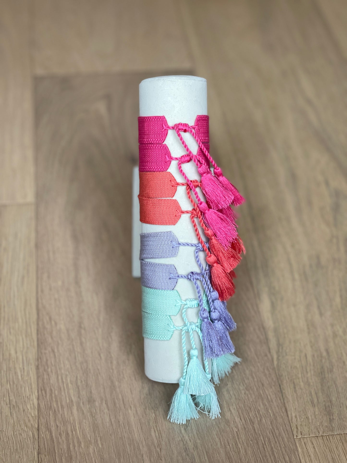 Summer Colors Embroidered Bracelet