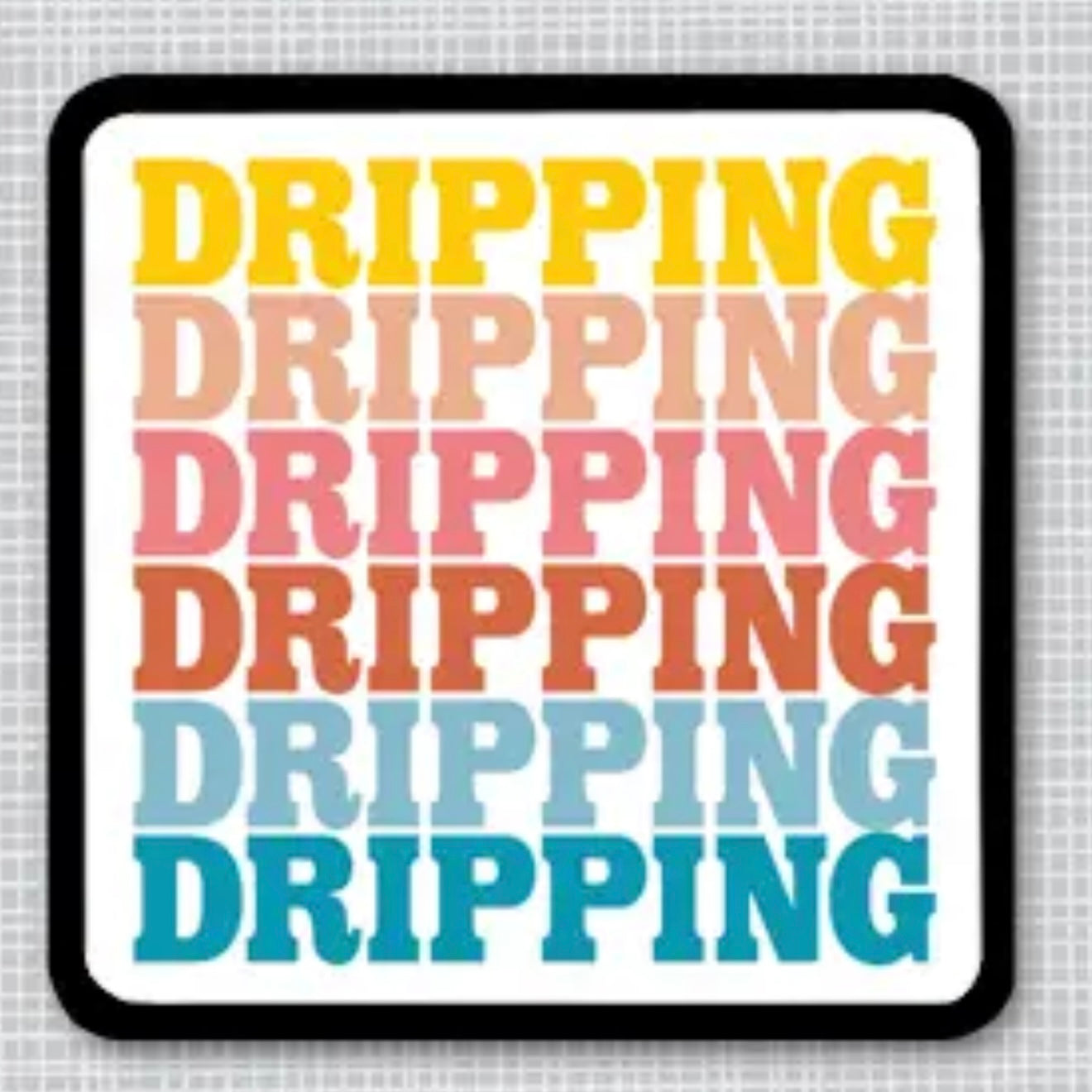 DRIPPING Patch Trucker Hat