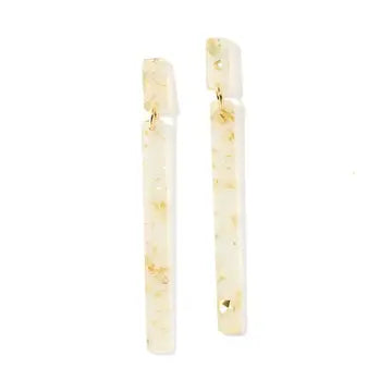 Keli Statement Earrings - Champagne Sparkle