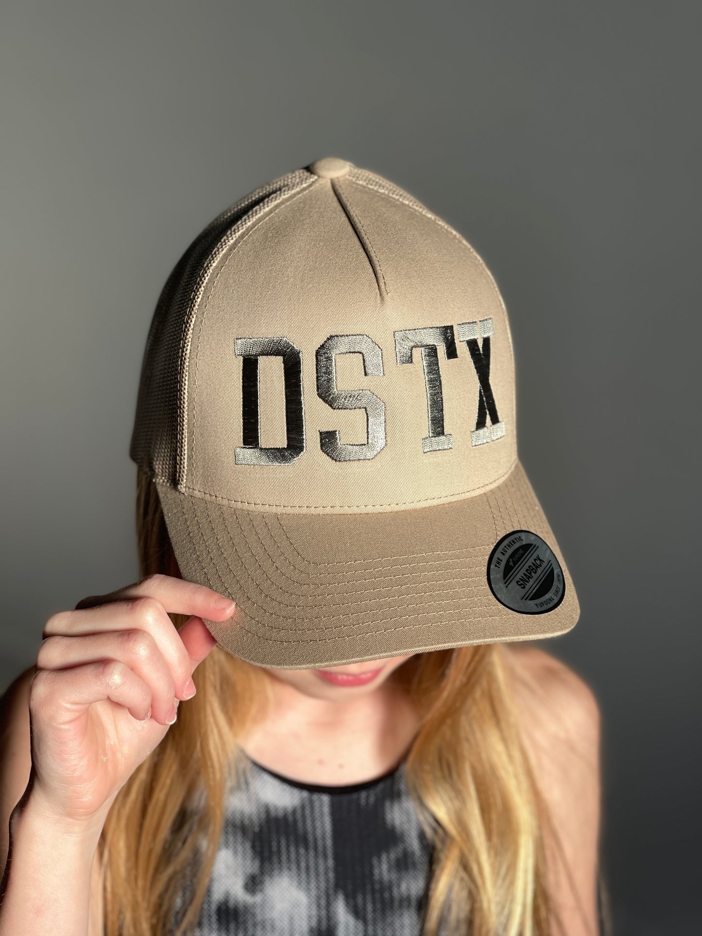 DSTX - Tan Retro Trucker Hat