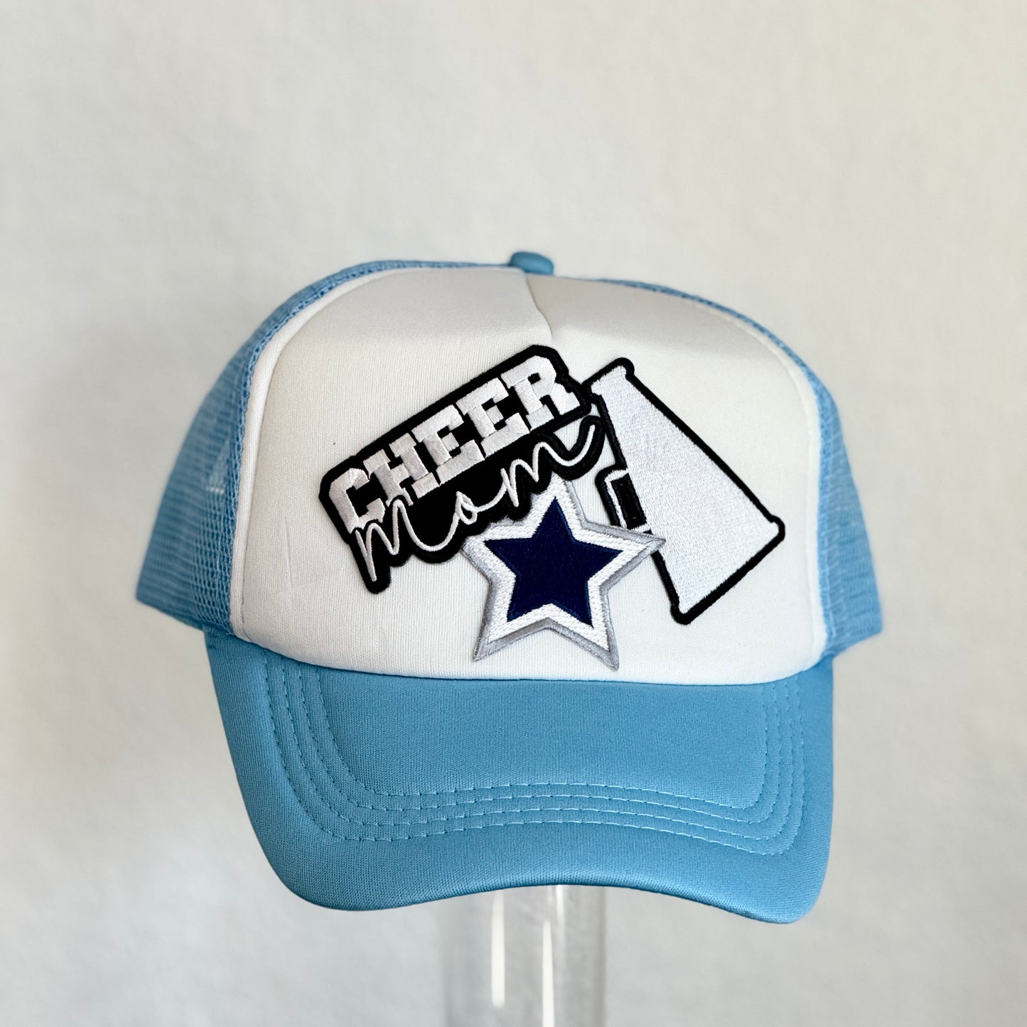 Trucker Hat with Patches - Spring Sports