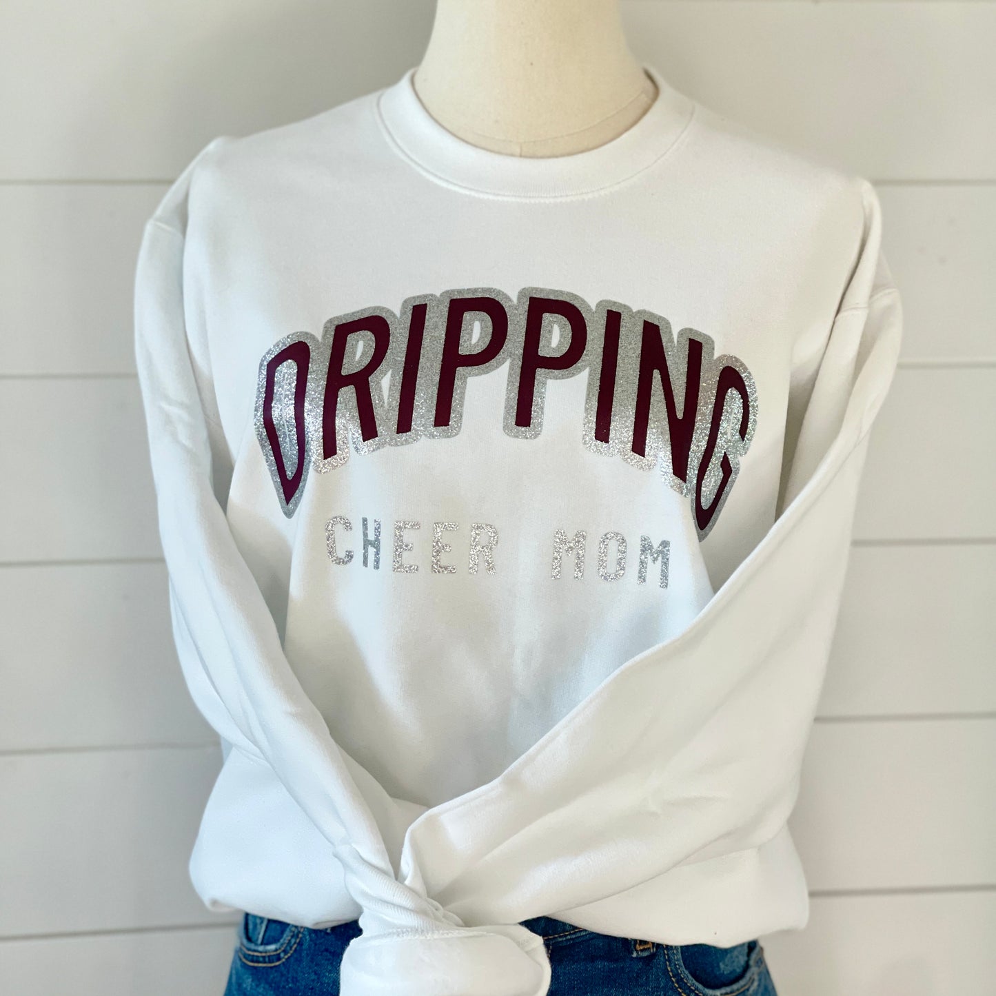 DRIPPING Glitter Sweatshirt - Personalized