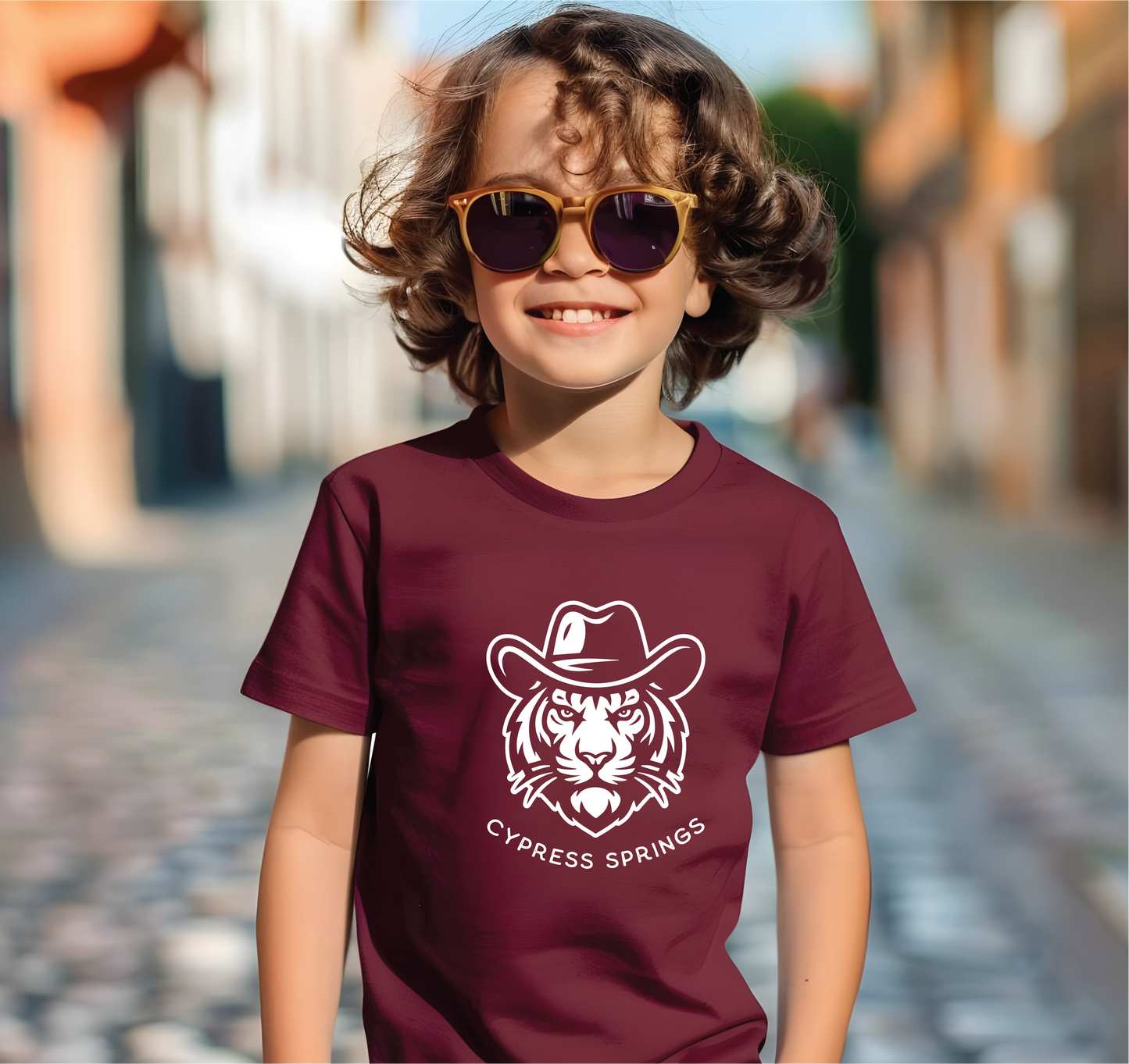 Cypress Cowboy Tiger T-Shirt