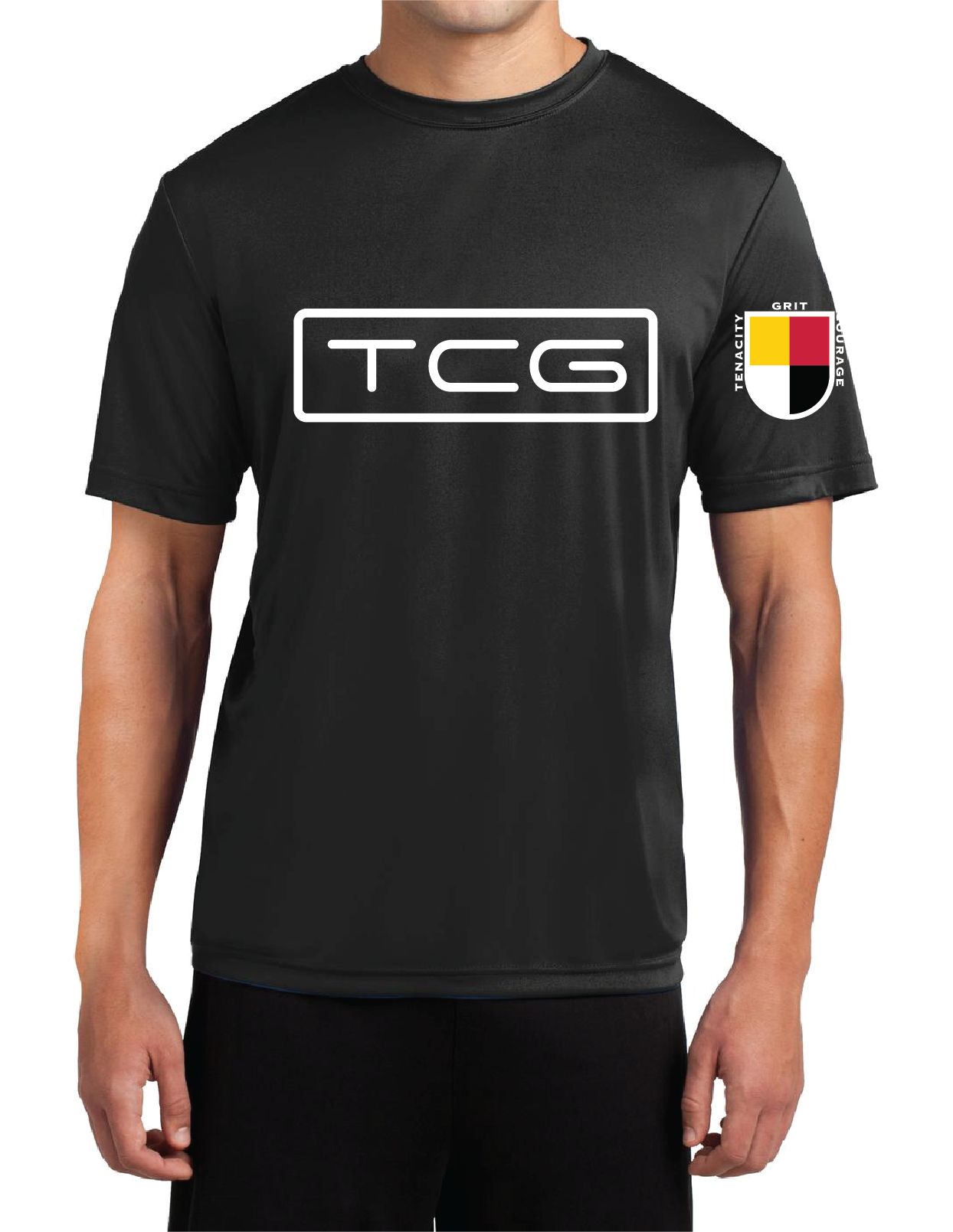 TCG Box Logo - Dri Fit Short Sleeve