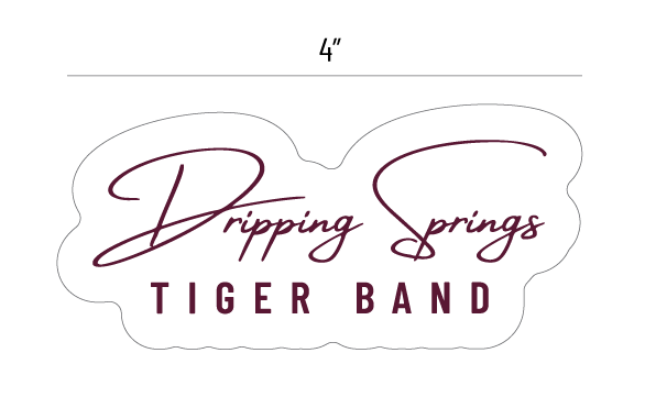 DSHS Band Sticker Decal
