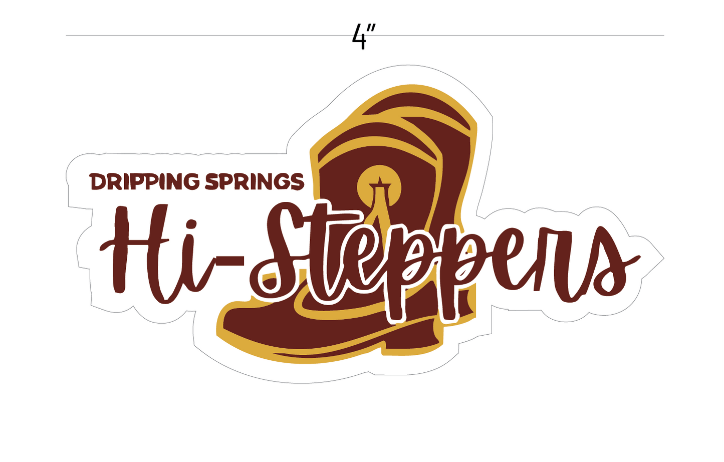 Hi-Stepper Sticker Decal