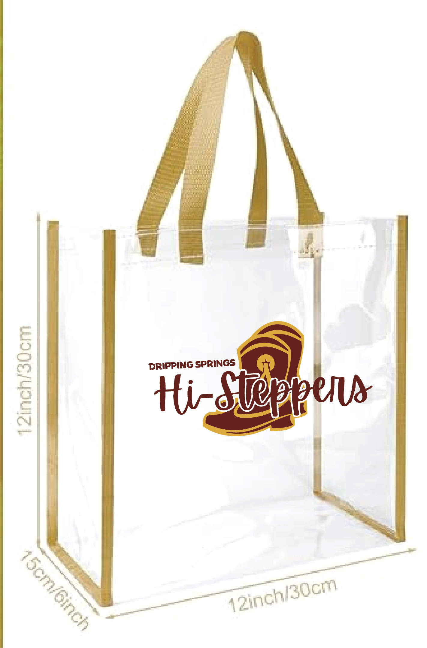 Hi-Steppers Clear Tote Bag