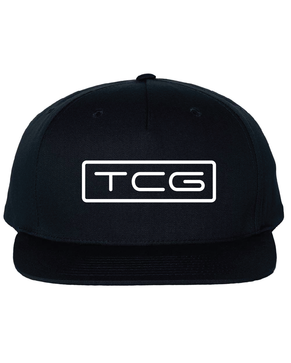 TCG Embroidered Richardson 255 Pinch Front Flat Bill Hat