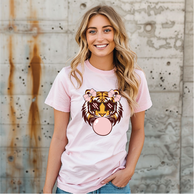 Tiger Bubblegum T Shirt