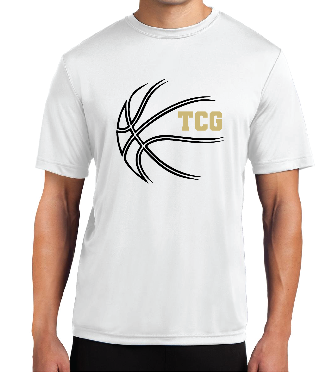 TCG + Basketball Fade - Dri Fit Short Sleeve