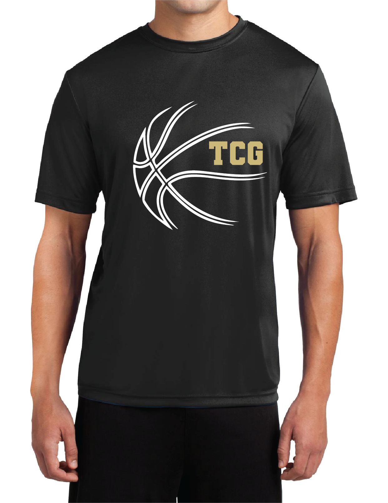 TCG + Basketball Fade - Dri Fit Short Sleeve