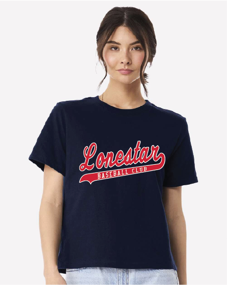 Lonestar Womens Boxy Heavyweight Tshirt
