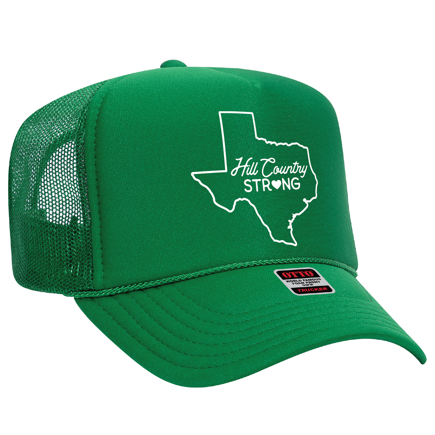 Hill Country Strong - Foam Trucker Hat (Benefiting Kerr County & Flood Relief)