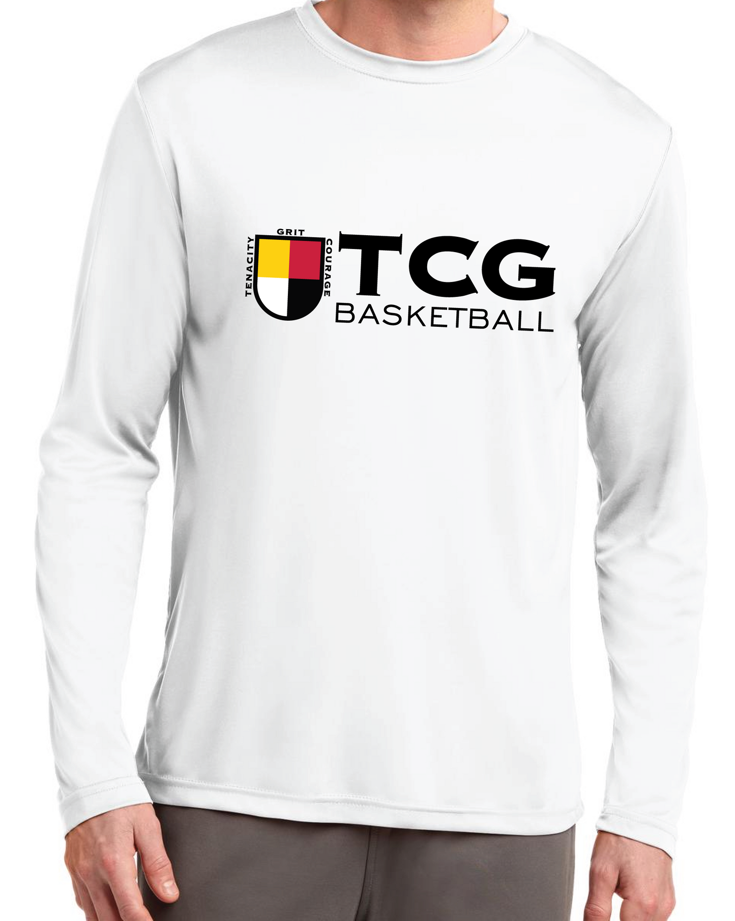 TCG Basketball - Shield + TCG Drifit Longsleeve