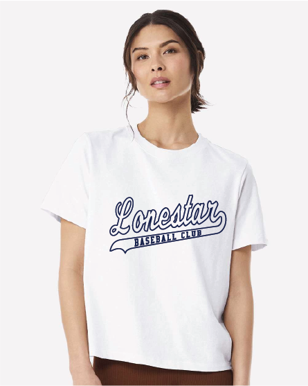 Lonestar Womens Boxy Heavyweight Tshirt