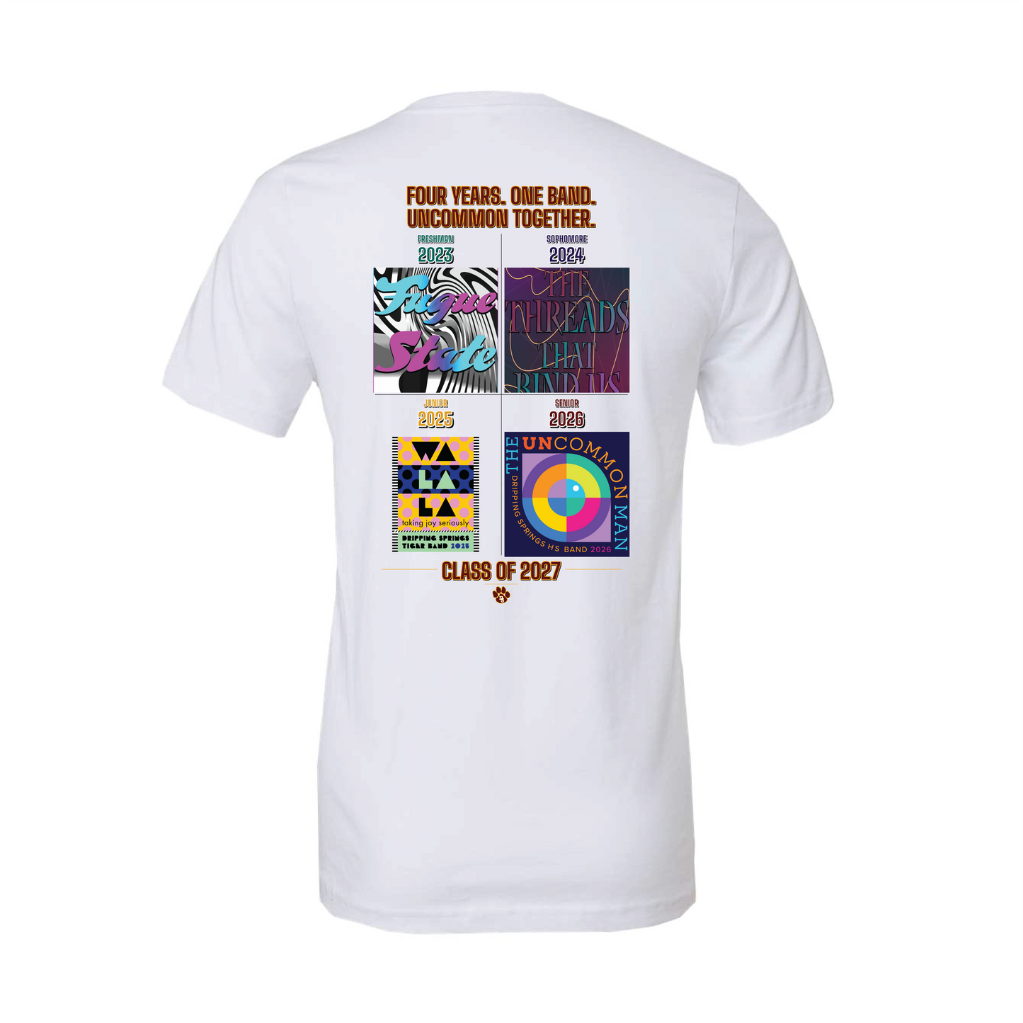 DSHS Band - Senior Tshirt PRE-ORDER