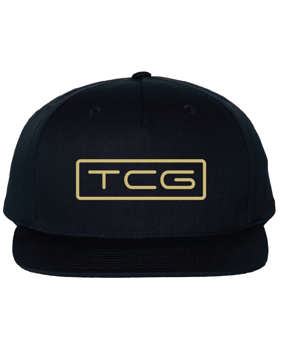 TCG Embroidered Richardson 255 Pinch Front Flat Bill Hat