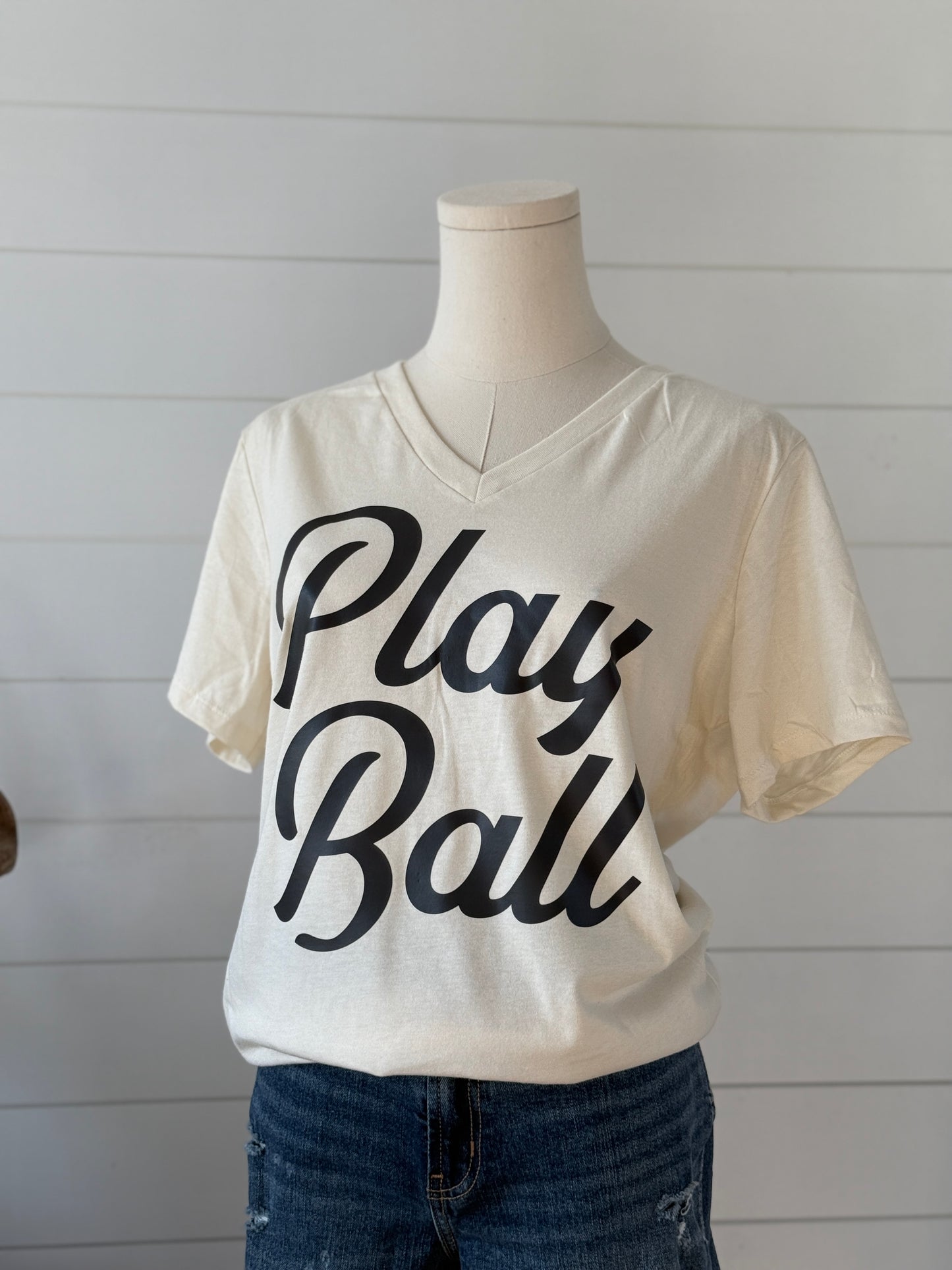 Play Ball Womens Tshirt