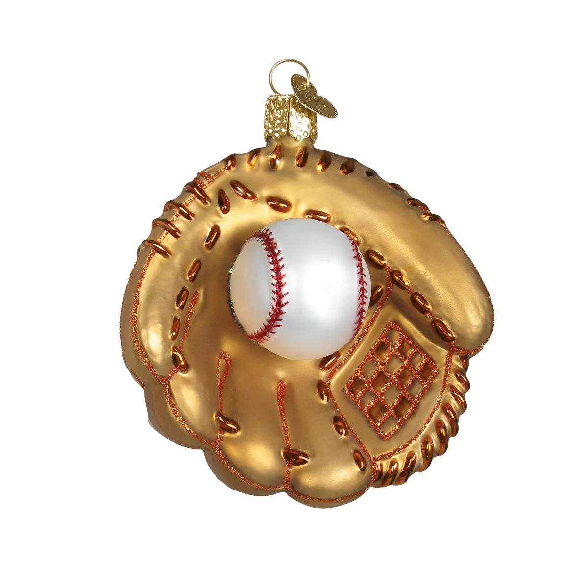 Old World Christmas Baseball Mitt