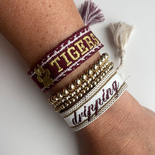 Woven Embroidered Spirit Bracelets