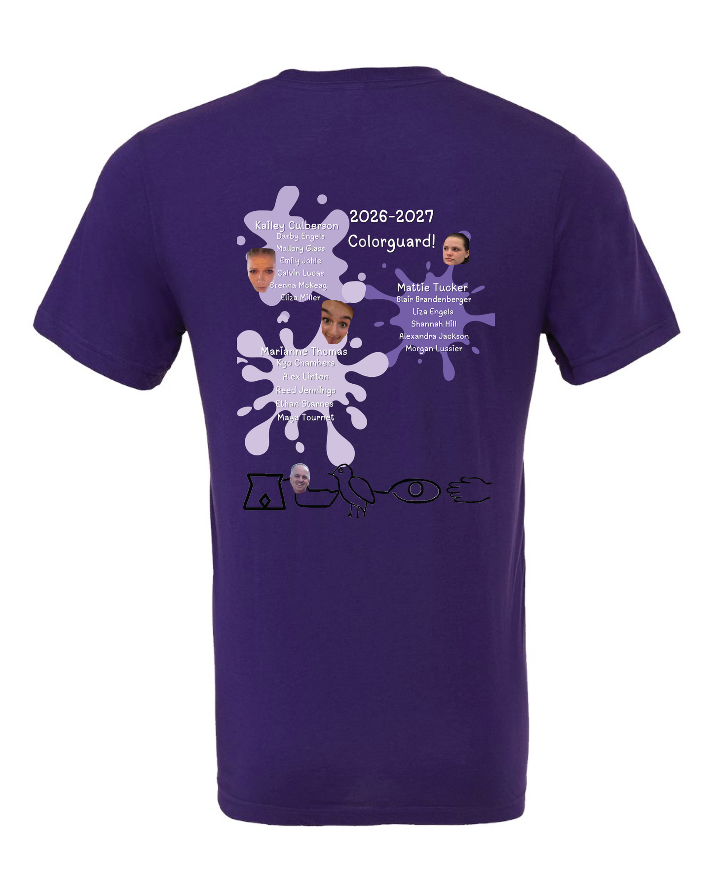 DSHS Band - Color Guard T-shirt PRE-ORDER