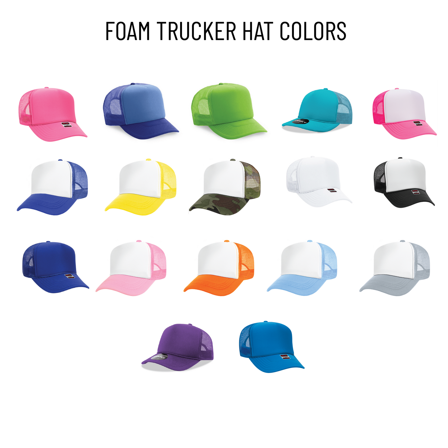 Shadow Monogram Foam Trucker Hat