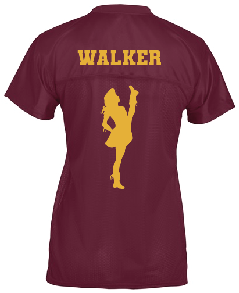 Hi-Stepper/Dazzler Mom Jersey (Please read sizing info)