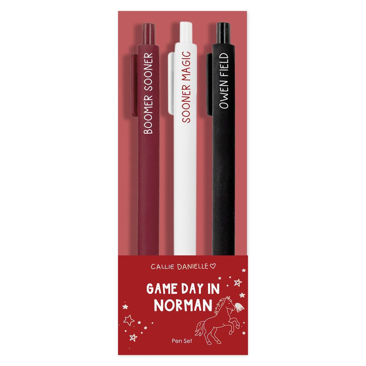 Oklahoma Sooners Game Day Pen Set