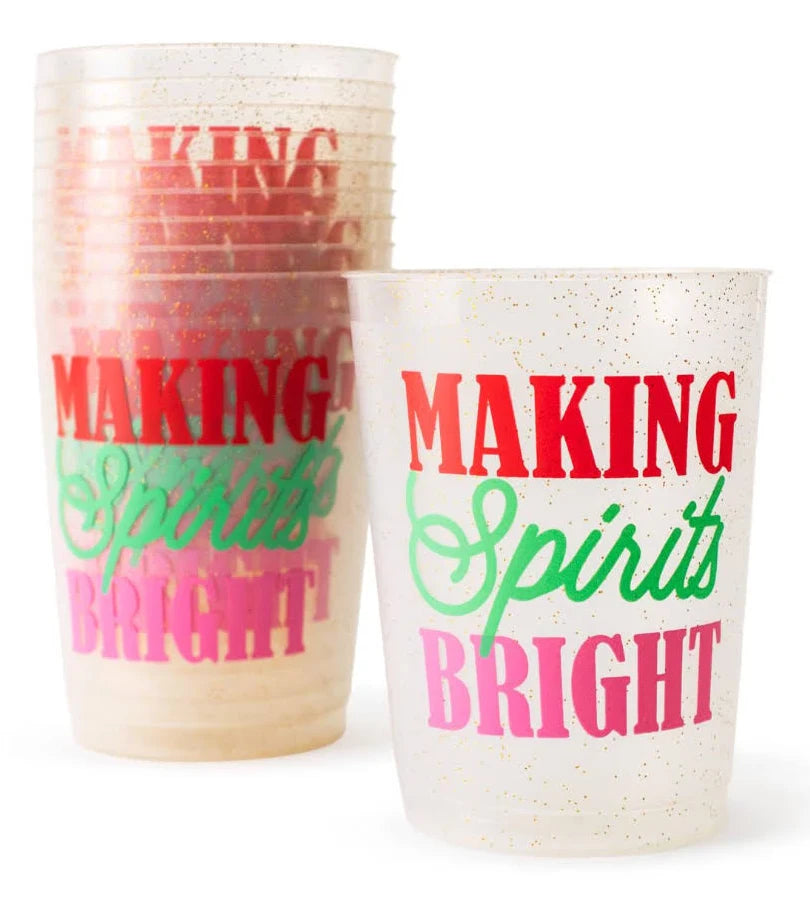 Making Spirits Bright Party Cups