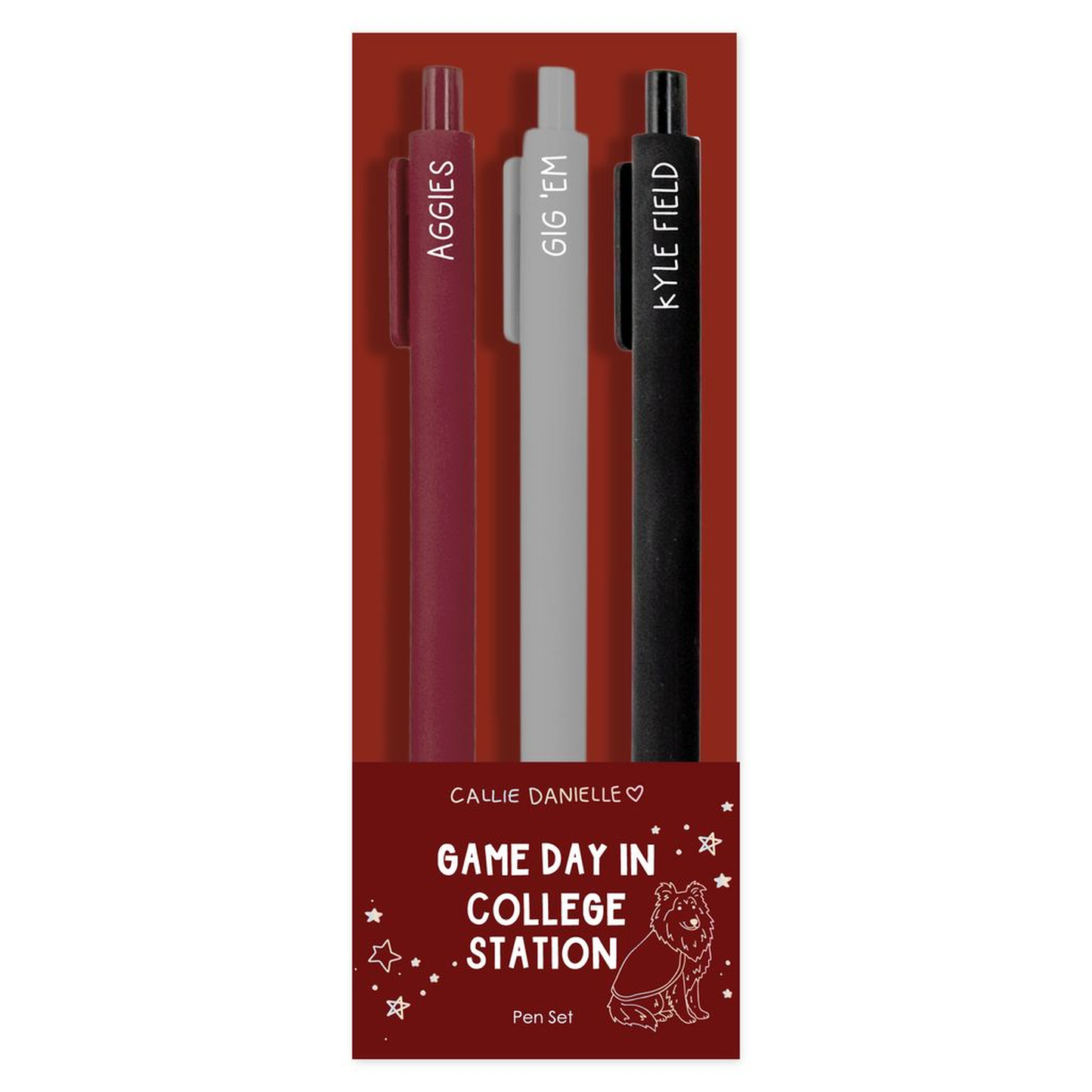 Texas A&M Aggies College Station Game Day Pen Set