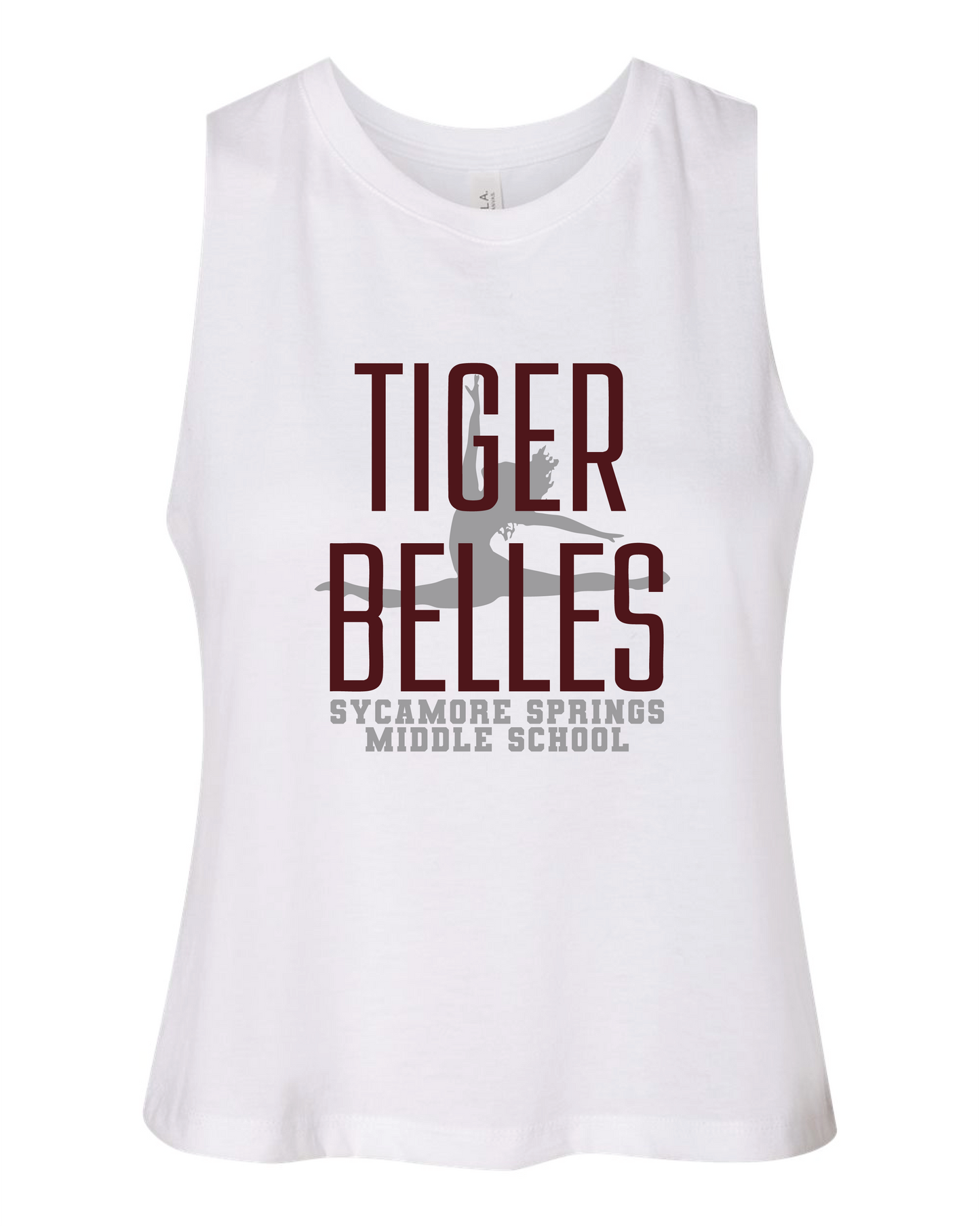 Tiger Belles - Crop Tank Bold Logo