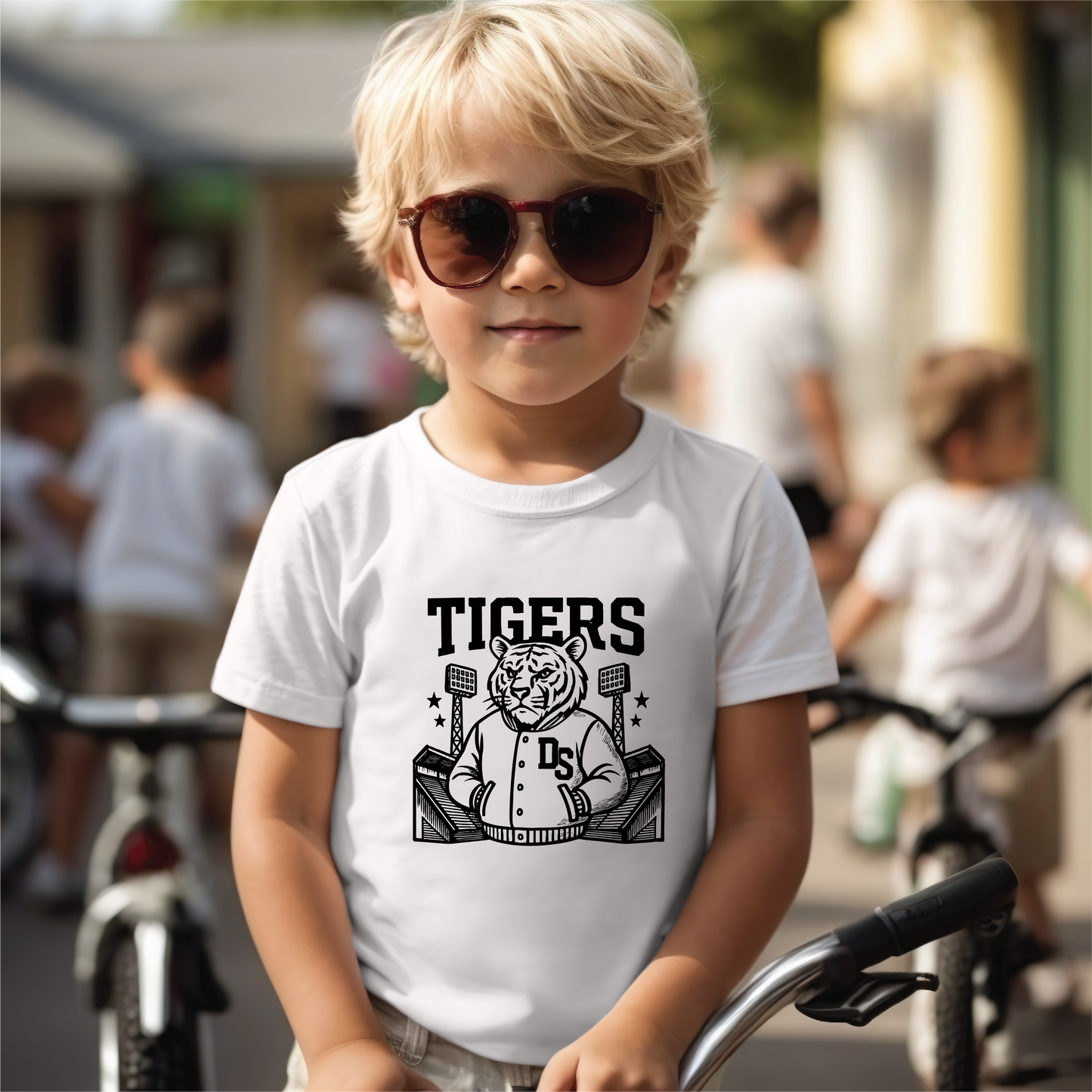 Varsity Tiger Dude Tshirt