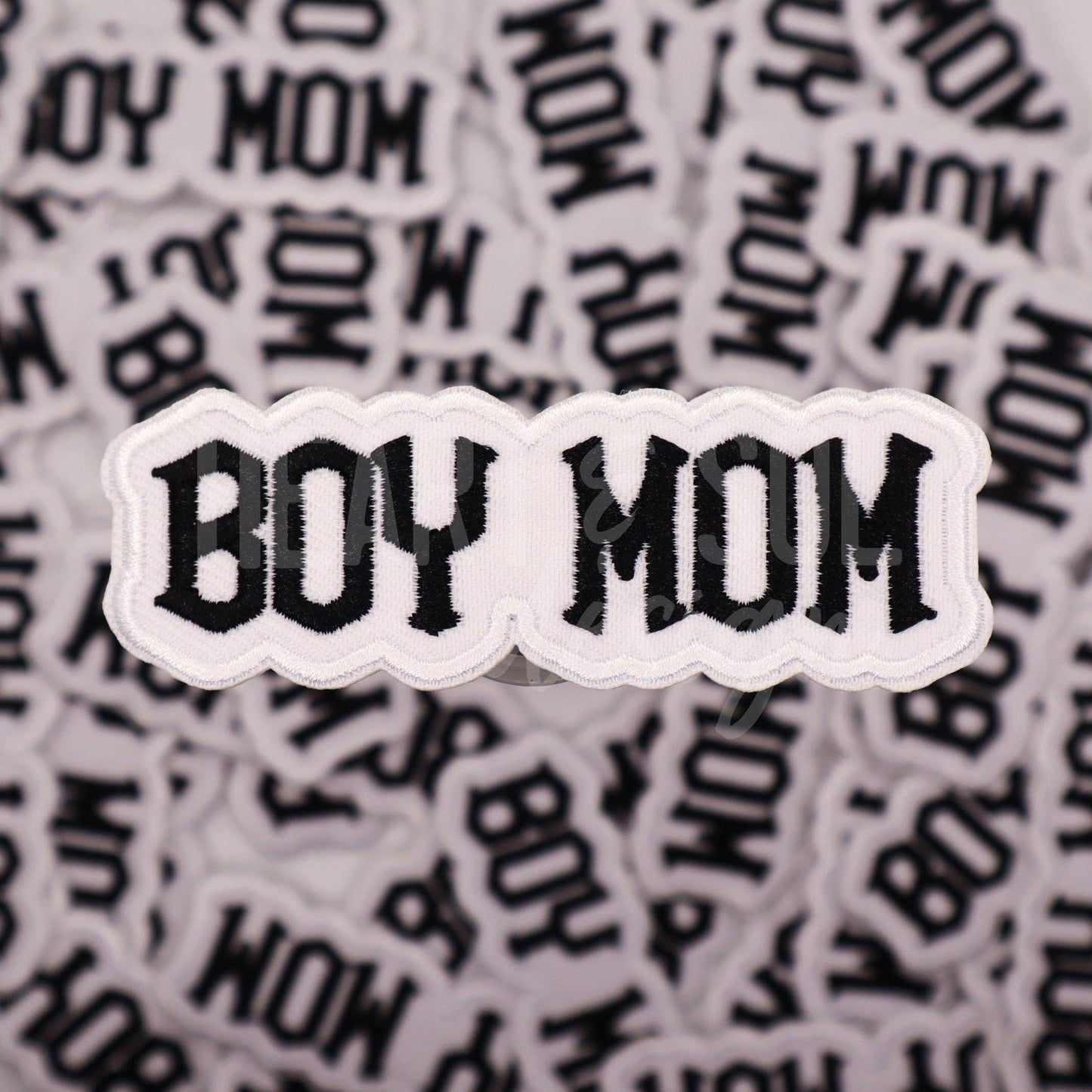 BOY MOM patch