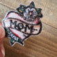 Mom Heart, Mom Patch, mama patch, hat patch, mom