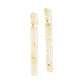 Keli Statement Earrings - Champagne Sparkle