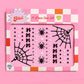 Halloween Face Gem Set