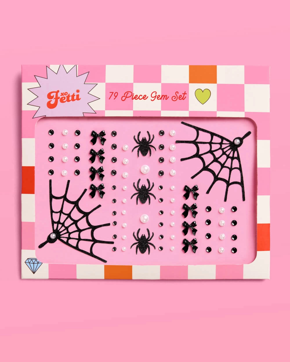 Halloween Face Gem Set