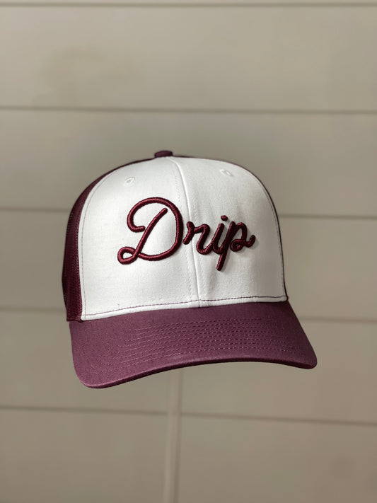 Drip Script 3D embroidery Hat