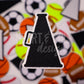 CHEER MEGAPHONE patch *NEW*