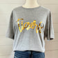 Foil Script Tigers Tshirt (2 colors)