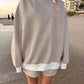 Sunkissed Mockneck Sweatshirt
