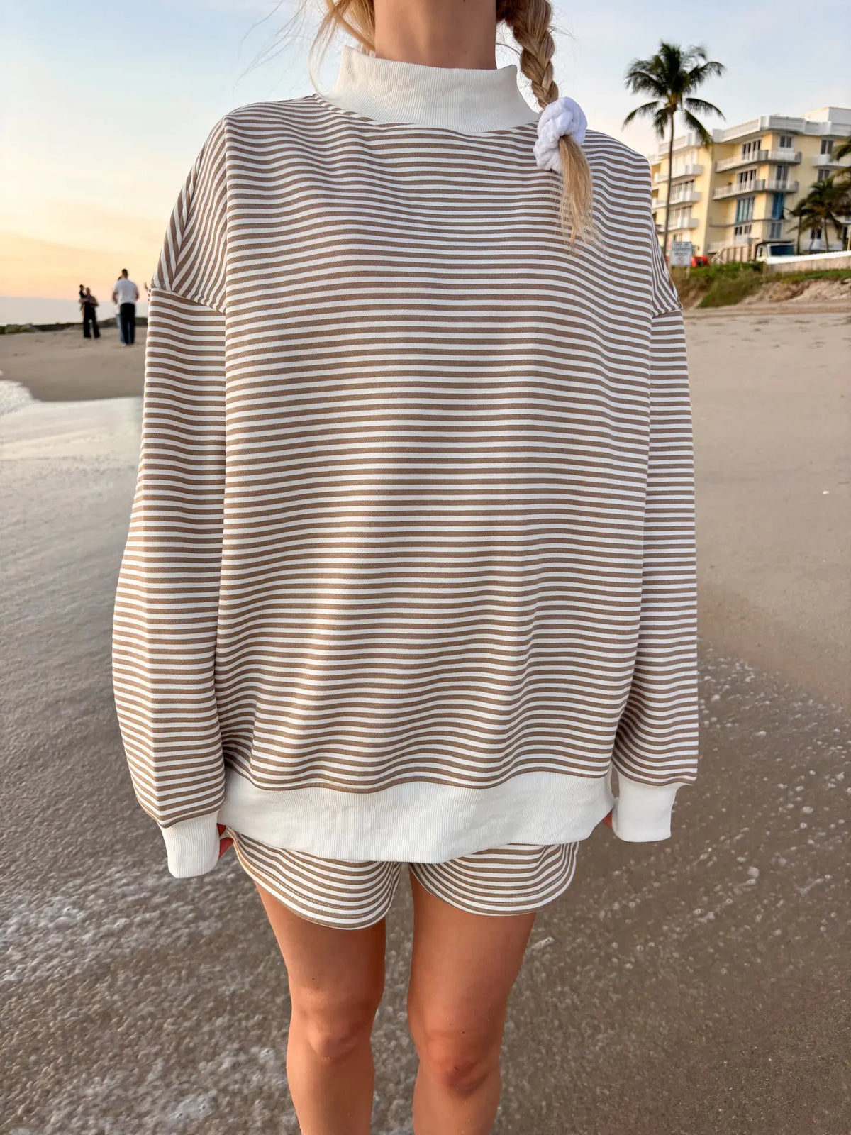Sunkissed Mockneck Sweatshirt