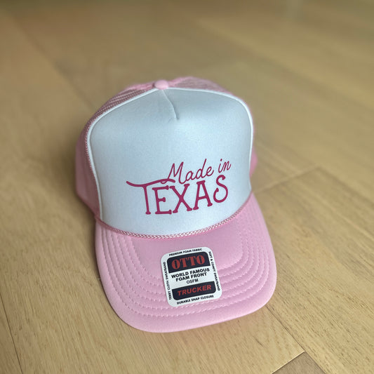 Made in Texas Foam Trucker Hat