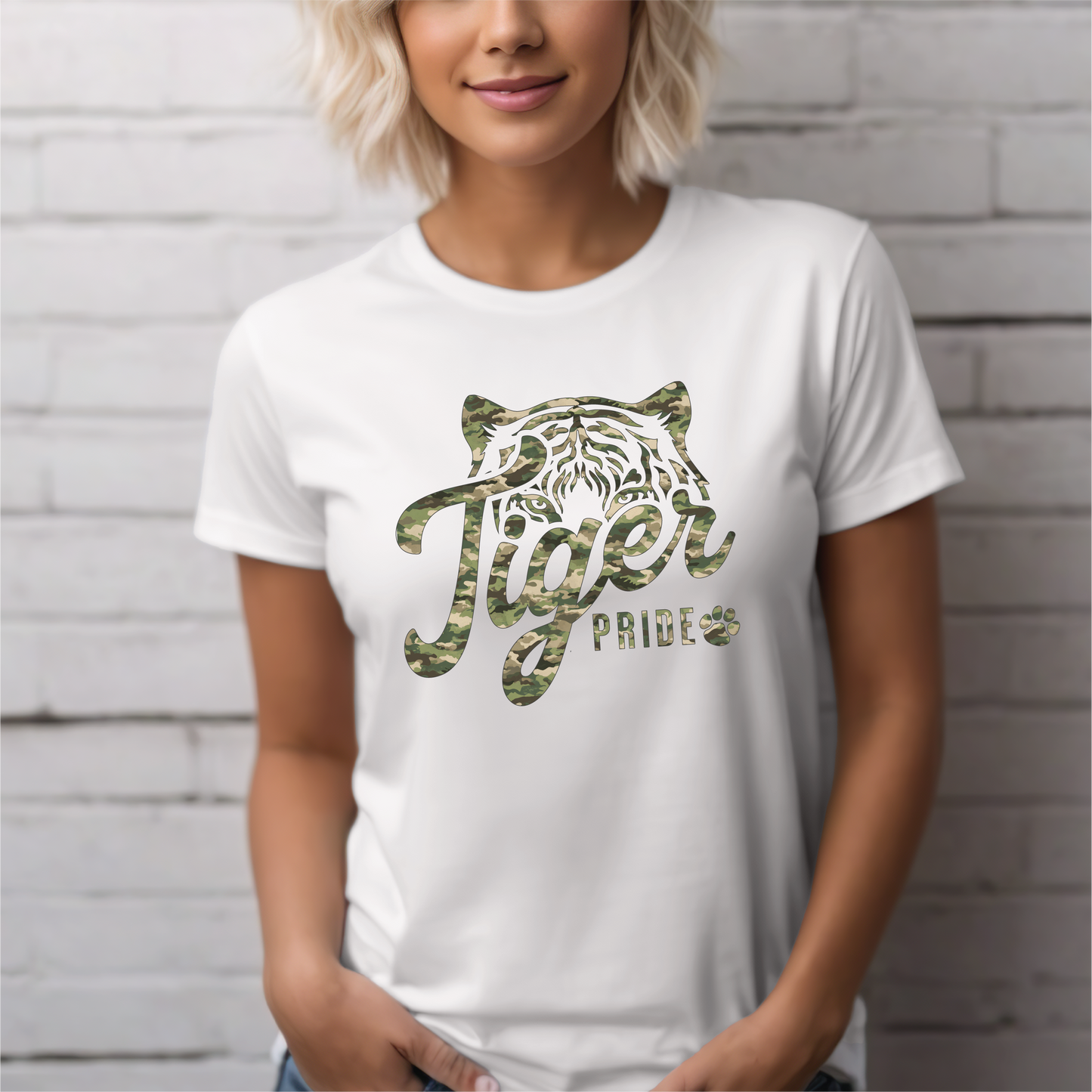 SSE Camo Tiger Face T-Shirt (Youth & Adult)