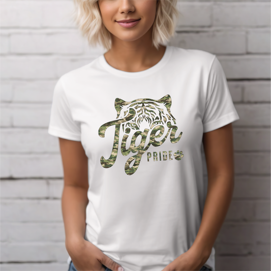 SSE Camo Tiger Face T-Shirt (Youth & Adult)
