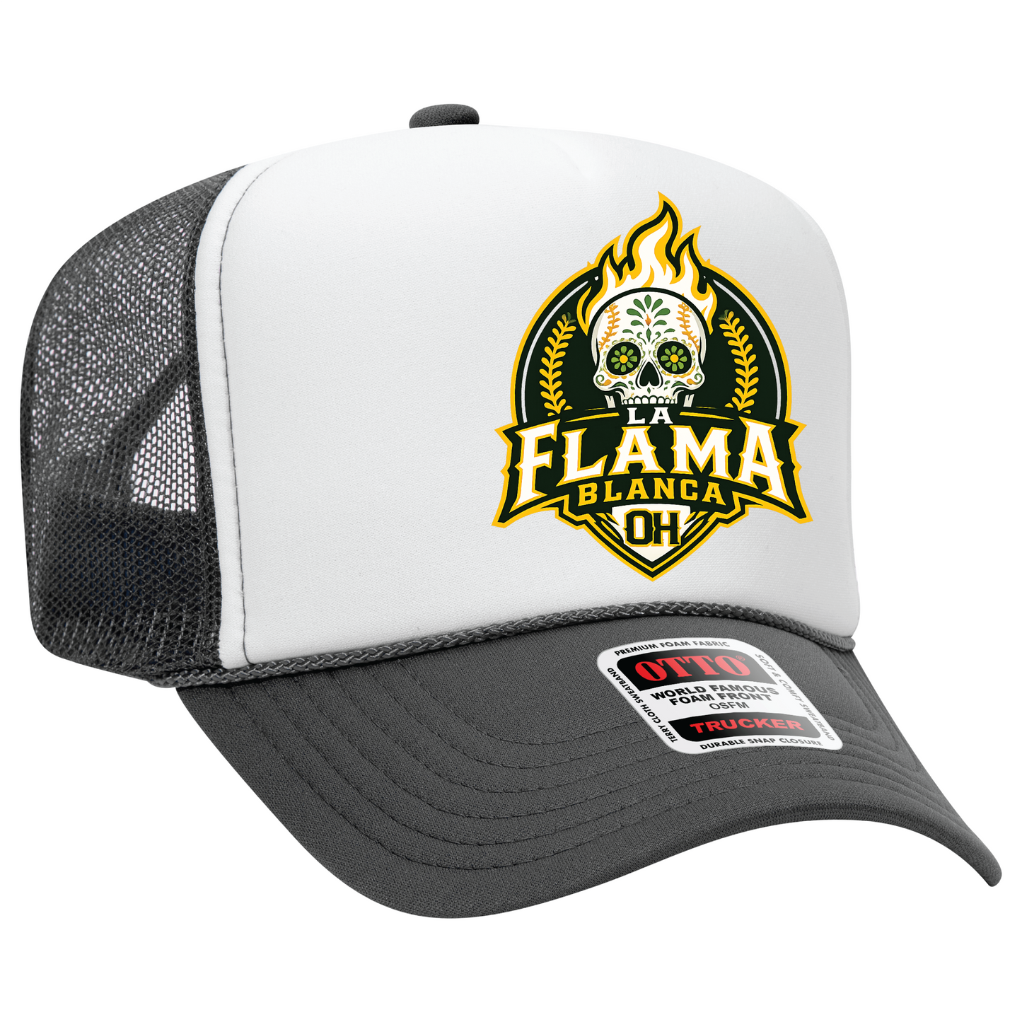 OH La Flama Blanca - Foam Trucker Hat