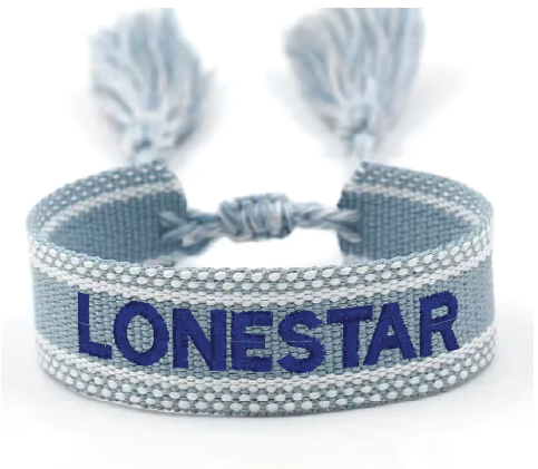 Lonestar - Embroidered Bracelet