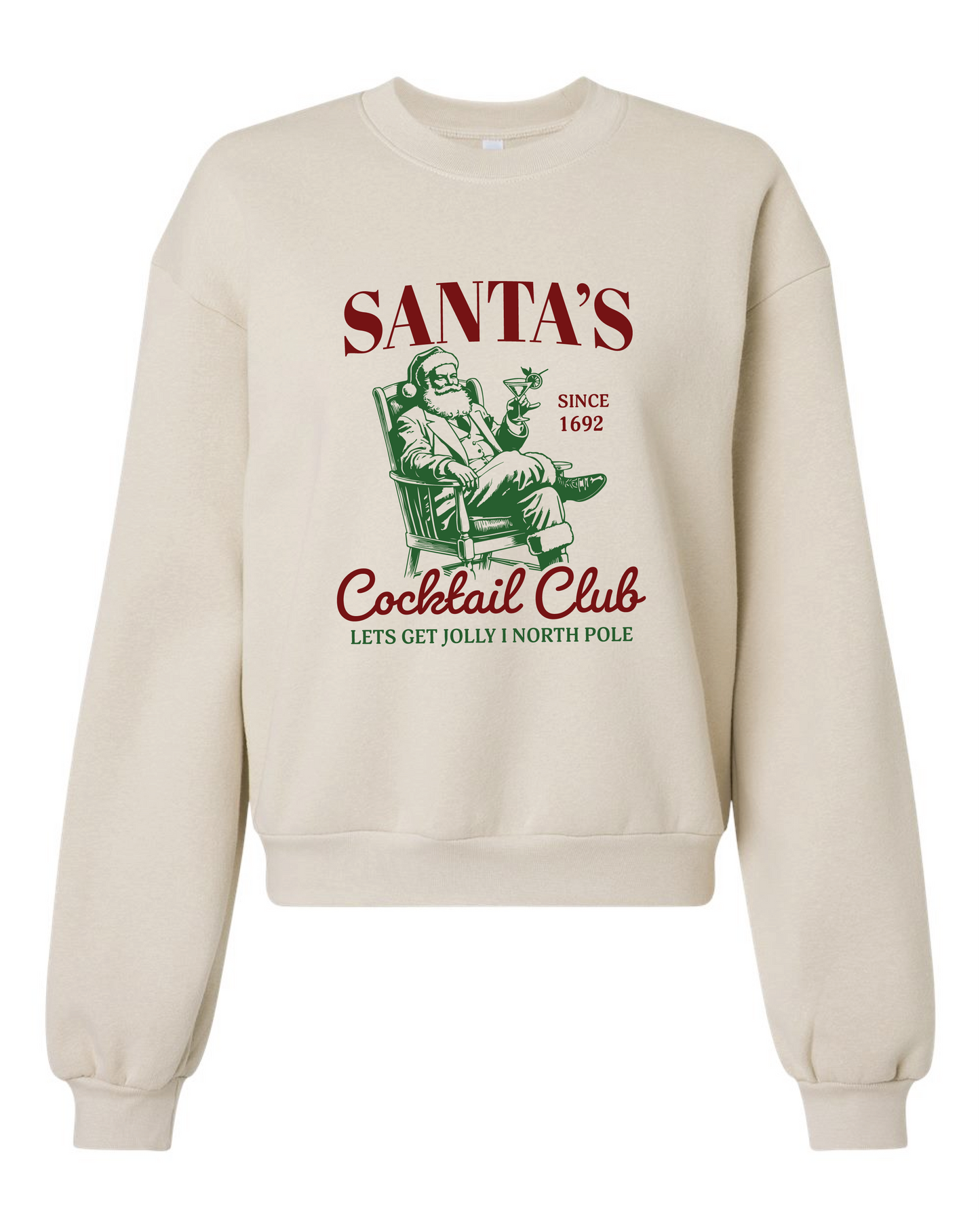 Santa's Cocktail Club Sweatshirt