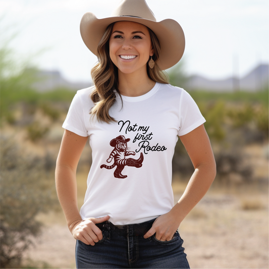 Not my First Rodeo Tiger T-Shirt (Youth & Adult)